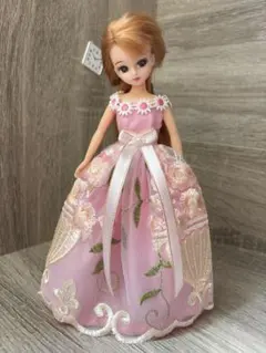 リカちゃん　ブライス　ハンドメイド服　ドレスB146のサムネイル