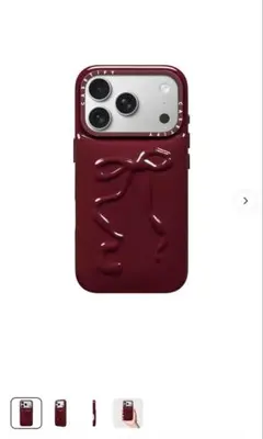 CASETiFY iPhone17 pro ピローケース ルビーレッド - メルカリ