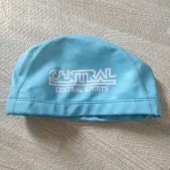 セントラルスポーツ 水泳帽 Mサイズ 水色