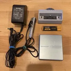 SHARP】MDプレーヤー ジャンク品 - メルカリ