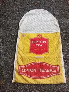レトロ LIPTON TEA 販促用 キルティング 布製 飾り物 レトロ LIPTON TEA 販促用 キルティング 布製 飾り物 - メルカリ