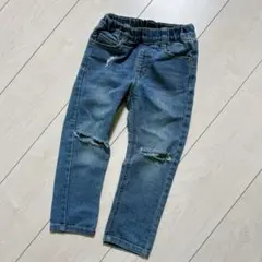 branshes ダメージデニムパンツ 100cm