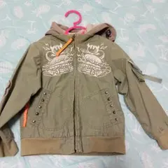 ＭＩＮＩ Ｋ ＶＩＮＴミリタリージャケット size１１０