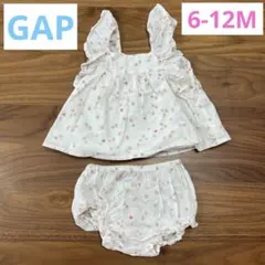 babyGAP セットアップ　いちご柄タンクトップとベビーブルマセット