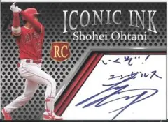 MLB 大谷翔平 SHOHEI OHTANI ICONIC INK サインカード