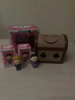 一番くじHUNTER×HUNTER ヒソカのおもちゃ箱とミニマスコット2体セット