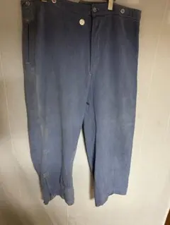 40s 50s Swiss Army Denim Work Trousers