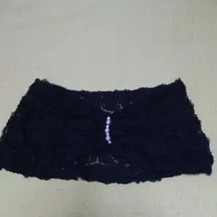 レース☆ケープボレロ 黒