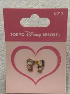 ディズニーリゾート限定　ドナルド、デイジー　ピアス