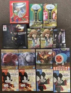 フィギュア プライズ　まとめ売り 17体　ディズニー　サンリオ　薬屋　ダンダダン フィギュア プライズ まとめ売り 17体 ディズニー サンリオ 薬屋
