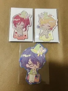 あんスタ 逆先夏目 春川宙 青葉つむぎ アニカフェ アクスタ ステッカー