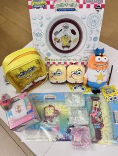 【新品未使用】スポンジボブ一番くじB賞含11点まとめ売り