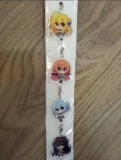 ハミダシクリエイティブ凸 つなげるアクリルキーホルダー まどそふと