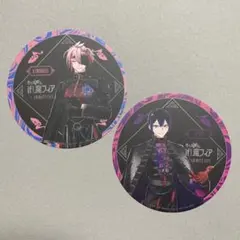 入間くんif魔フィア アスモデウス&イフリート : アニメイトカフェ コースター