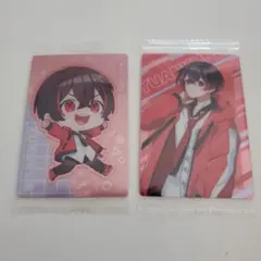 カラフルピーチウエハース　2枚セット　メタリックプラカード⭐︎ゆあんくん