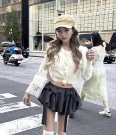 treaturself ミニバルーンスカート　グレー