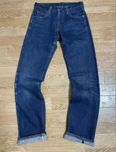 DENIME ドゥニーム デニムパンツ 濃紺 W28ストレート 日本製のサムネイル