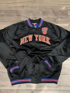 NEW YORK KNICKS LIGHTWEIGHT SATIN JACKETのサムネイル