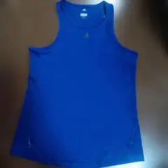 adidas タンクトップ 青