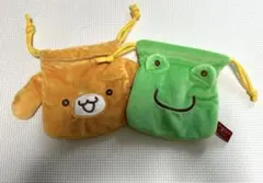 ポムポムプリン　シークレットミニ巾着　2点セット(タルト、ミント)