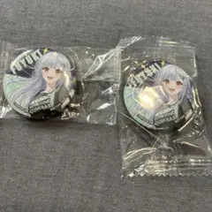 ［匿名発送］くら寿司　にじさんじ　葉加瀬冬雪　缶バッジ2個セット②