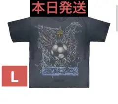 CJ X FCB WASHED SPRAY LOGO TEE L