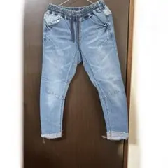 ⭐️再値下げ‼️ダブルネーム　サルエルデニムパンツ　新品未使用