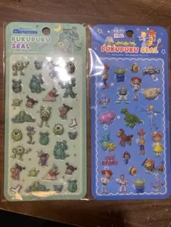 ディズニー　プクプクシール