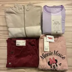 【新品未使用】お得！UNIQLO 4点セット 女子 160