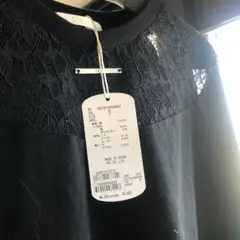 Chico 胸レース肩あきカットソー　2way 6600円のサムネイル