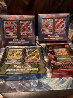 ポケモンカード ハイクラスデッキ 、バトルマスターデッキ他まとめ5箱