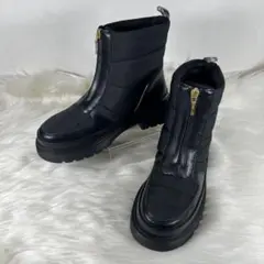 新品未使用品✨ CHIAKI KATAGIRI フロントジップブーツ 23.5 未使用 22.5 Chiaki Katagiri フロントジップブーツ 3502 - メルカリ