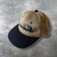 vintage 90s後期BEAUMONTクレーン企業ロゴキャップY2Kのサムネイル