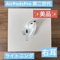 Apple AirPods Pro2 第2世代A2698 ライトニング用　右耳用 Apple AirPods Pro2 第2世代A2698 ライトニング用 右耳用 Apple