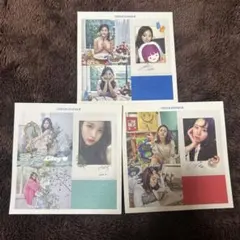 TWICE Likey ステッカーセット 3枚 トゥワイス アルバム特典