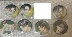 状態は商品説明必読です 進撃の巨人 リヴァイ 缶バッジ アニーク他