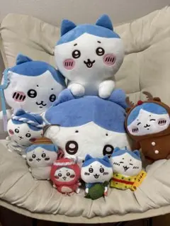 新品 ちいかわ ハチワレ 大きめ ぬいぐるみ まとめ売り 11体 BIG