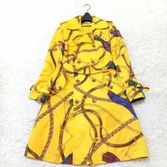 ラルフローレン　スカーフ柄　スプリングコート　トレンチ　ベルト付き　●良品●