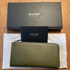 STATUSY】il modo ZIP 本革 L-zip(khaki, 右) - メルカリ
