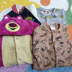 ベビー服セット フリースジャケットとトップス
