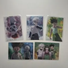 HUNTERHUNTERイタジャガ カード5枚セット