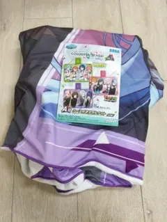 セガラッキーくじ　プロセカ　Ａ賞　ケース付きタオルケット　ニーゴ