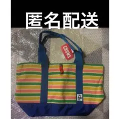 【匿名配送】新品 タグ付きCHUMS ストライプ トートバッグ