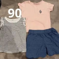 Tシャツとショートパンツセット 90サイズ　まとめ売り