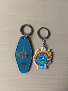 HUF キーホルダー 2点セット