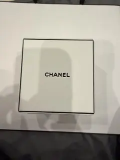 CHANEL ギフトボックス ホワイト　リング２つ用