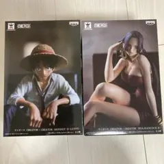 新品未開封ワンピース CREATOR×CREATOR フィギュア 2体セット - メルカリ