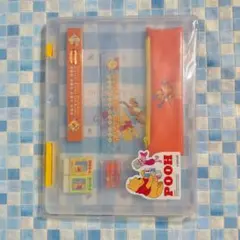 くまのプーさん ステーショナリー ノート 消しゴム 鉛筆 筆箱 定規 キャップ