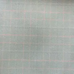 ヴィンテージ チェック柄 ウール100％ 生地