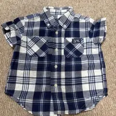 美品ラルフローレン半袖チェックシャツ